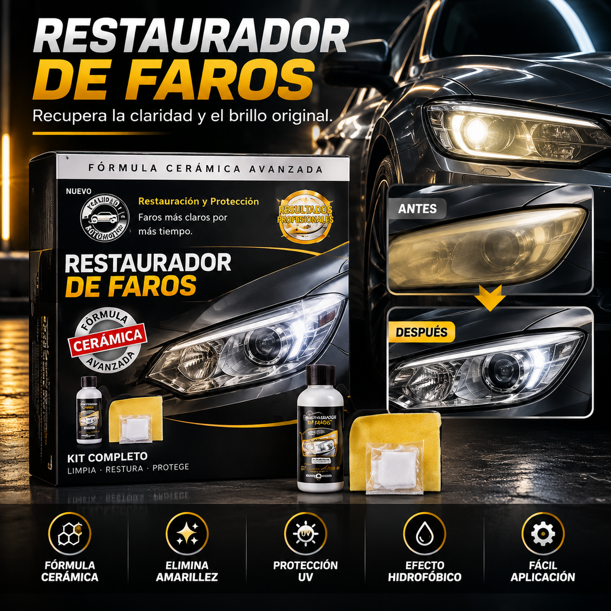 Kit Restauración Coche PRO™