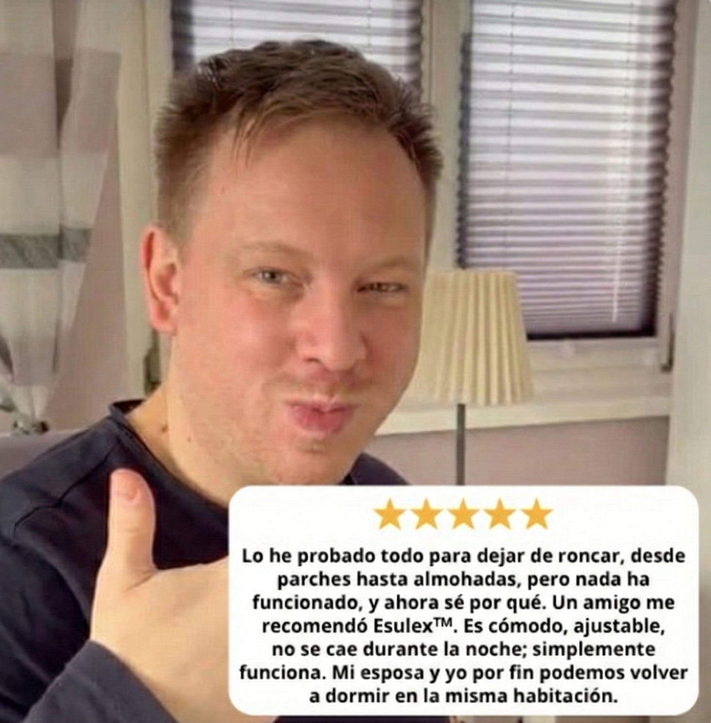 ESULEX - Protector Antirronquidos - Tamaño Universal