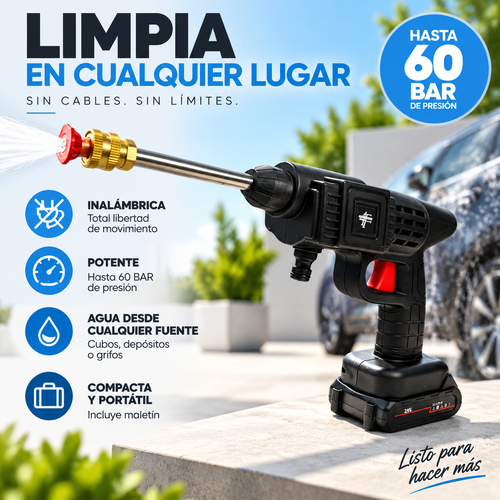 MAXPRESIÓN™️ - Pistola Alta Presión Portátil