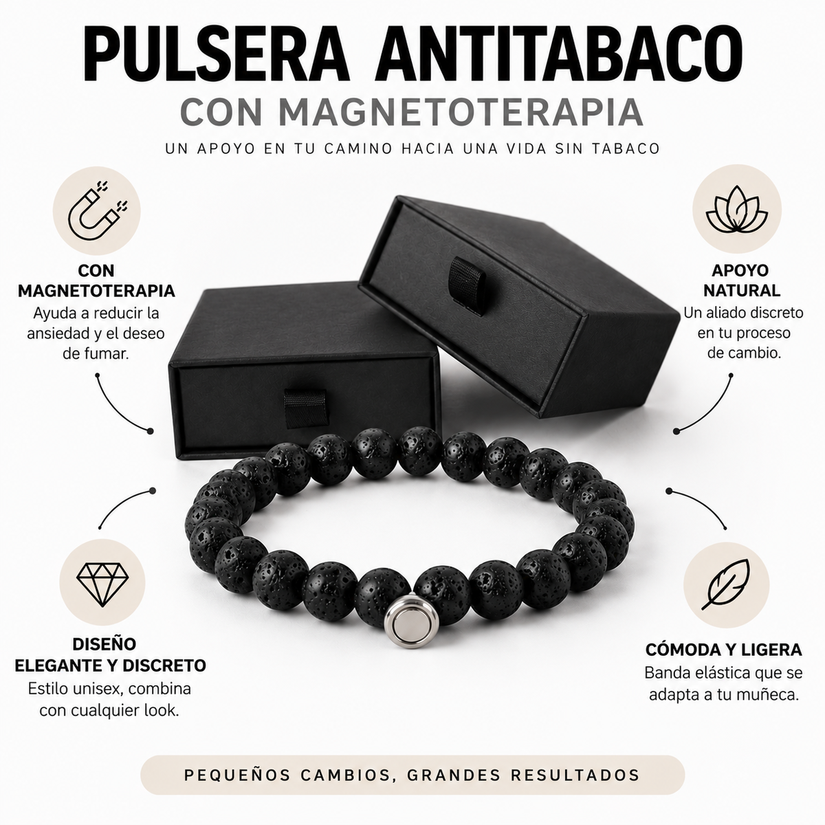 Pulsera Magnética Antitabaco