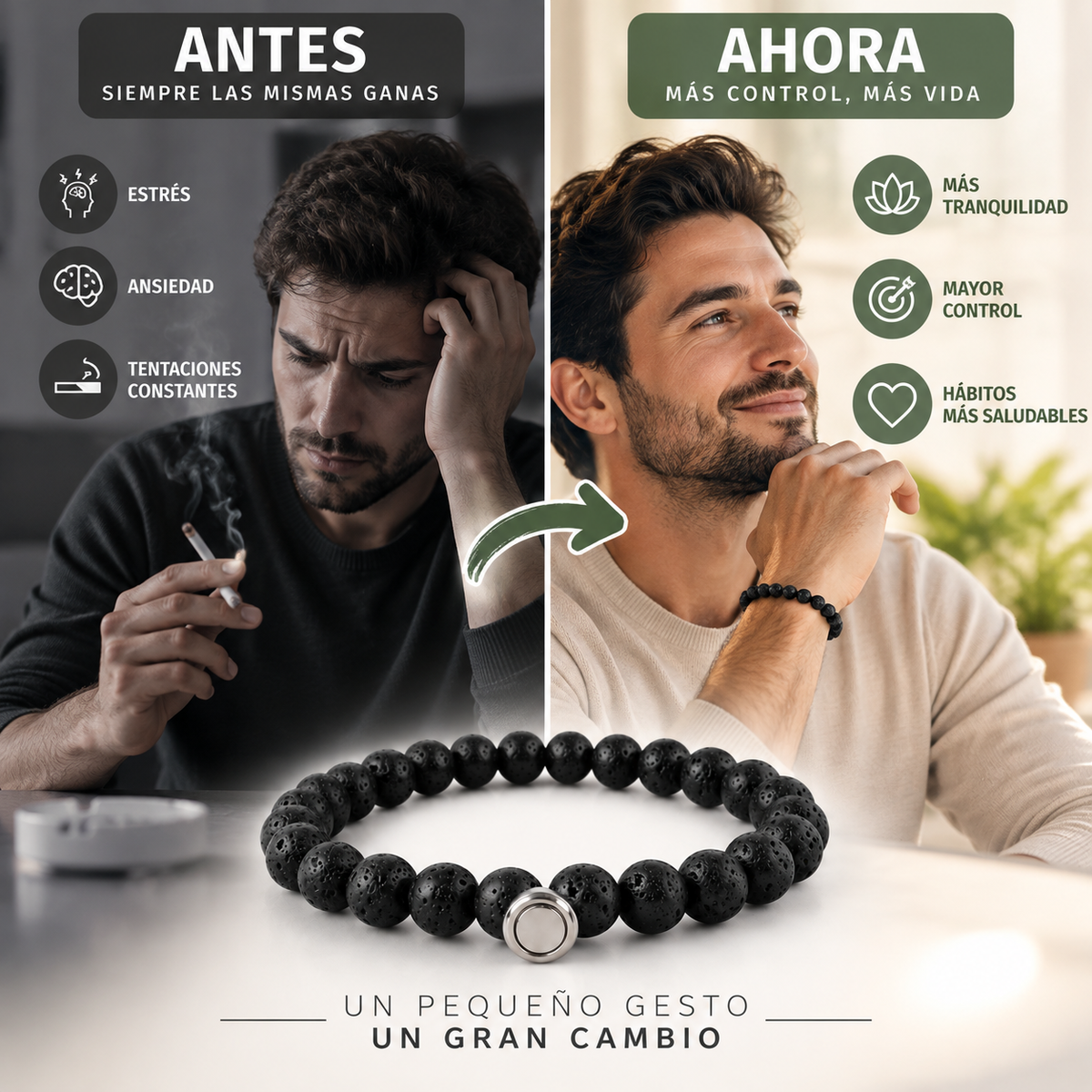 Pulsera Magnética Antitabaco