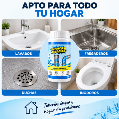 DesatascaPro™ - Limpiador de Desagües Potente