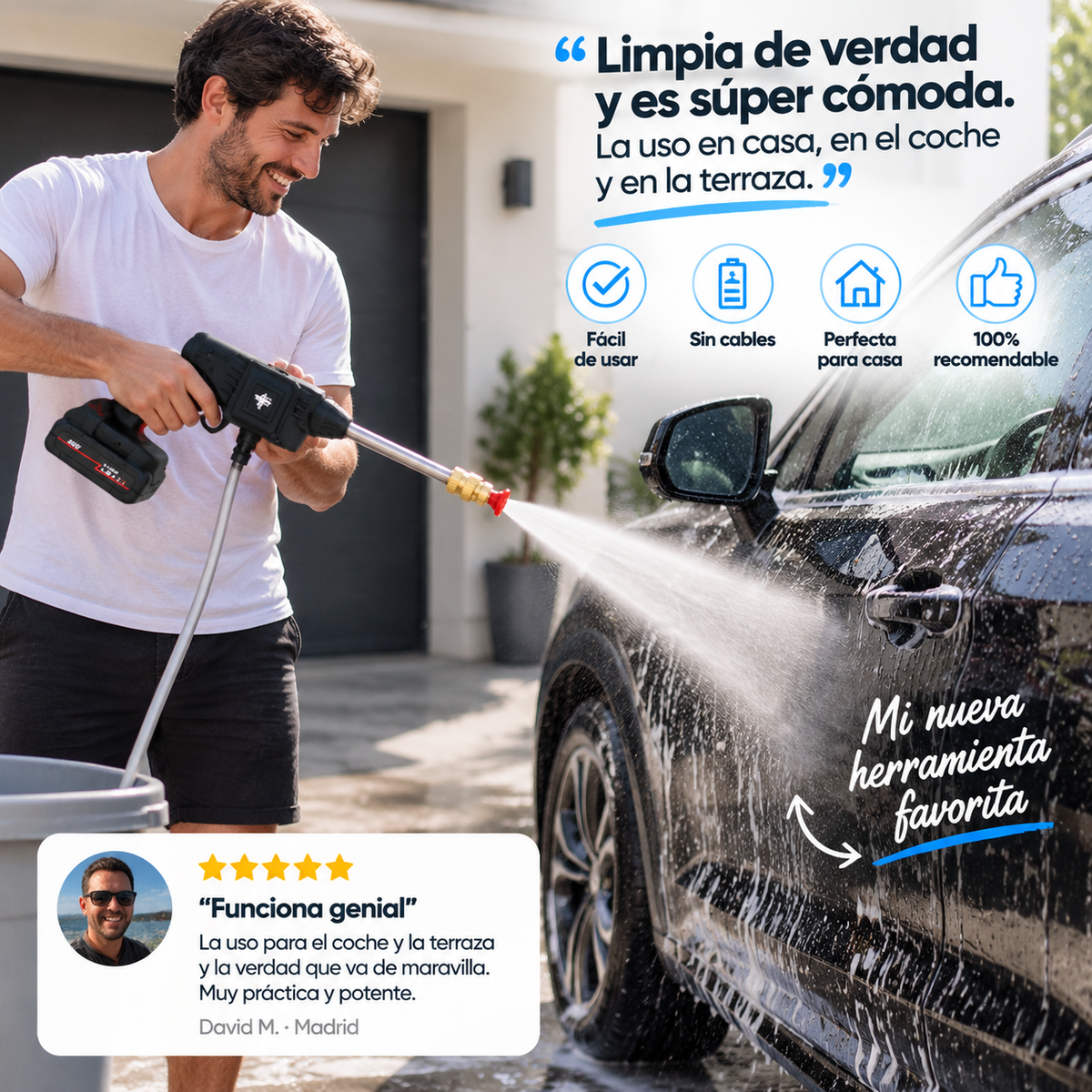 MAXPRESIÓN™️ - Pistola Alta Presión Portátil