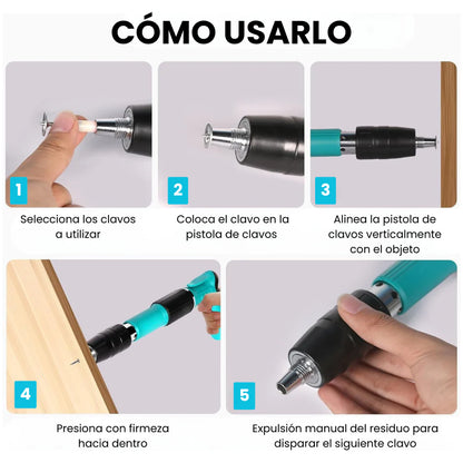FUERZAMAX™ - Pistola de Clavos