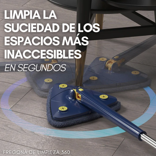 SpinClean PRO® - Fregona 360º autoescurrible