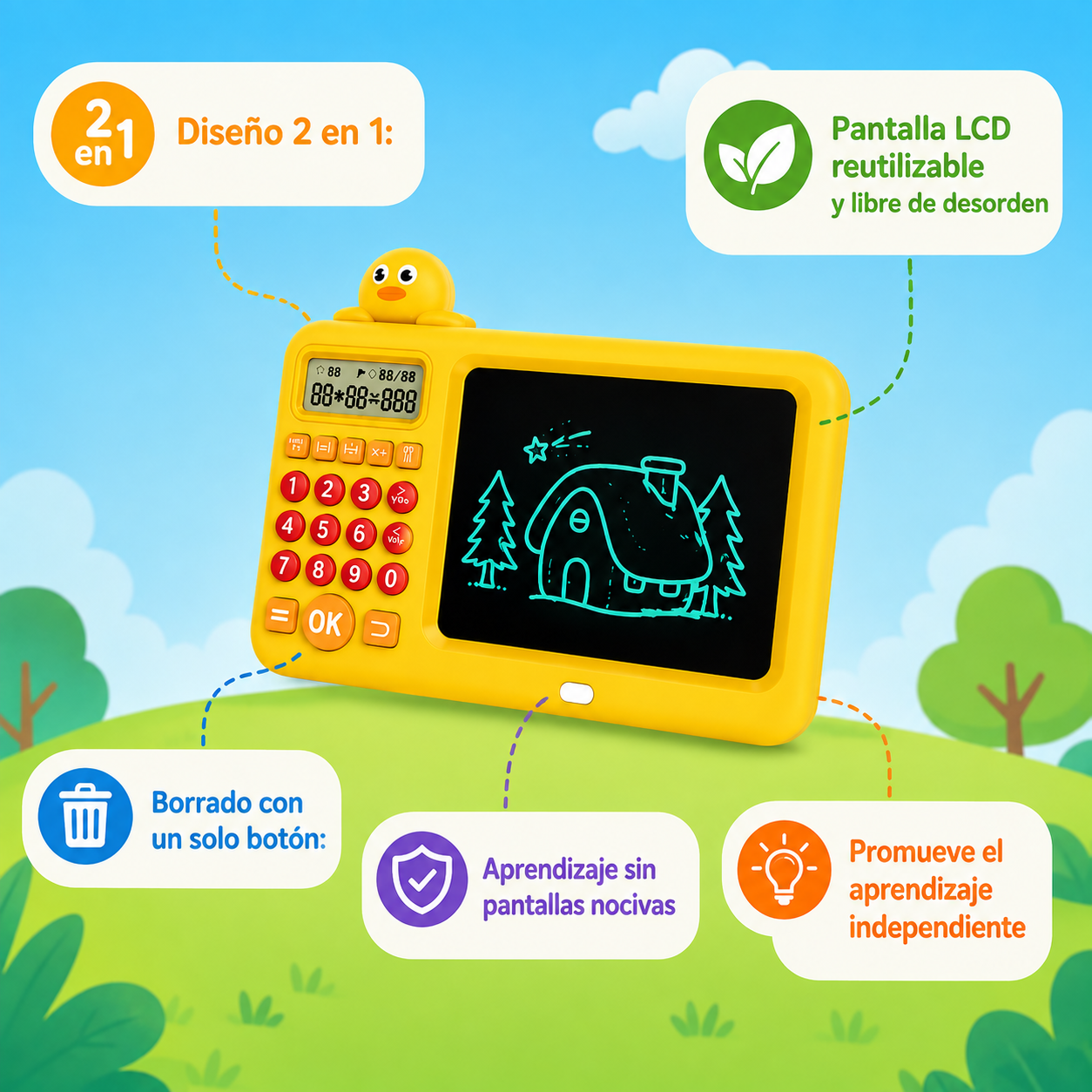MathPro® - Calculadora con Pizarra Digital