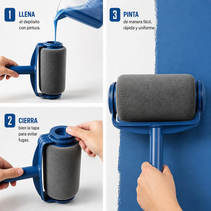 Set Rodillo de Pintura Recargable