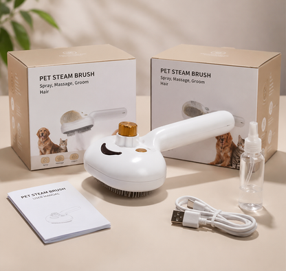 VAPORIPET - Cepillo de Vapor para Mascotas