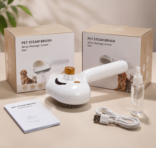 VAPORIPET - Cepillo de Vapor para Mascotas