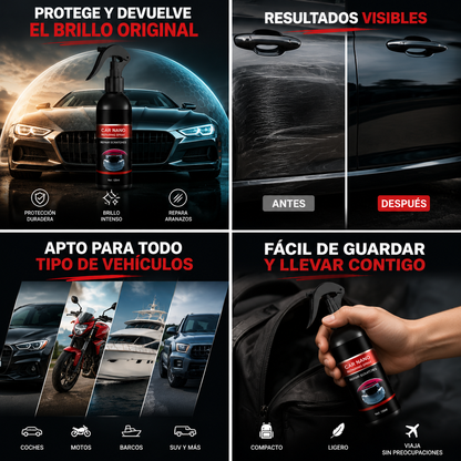 GlossArmor™ - Spray REPARACIÓN ARAÑAZOS 120ml