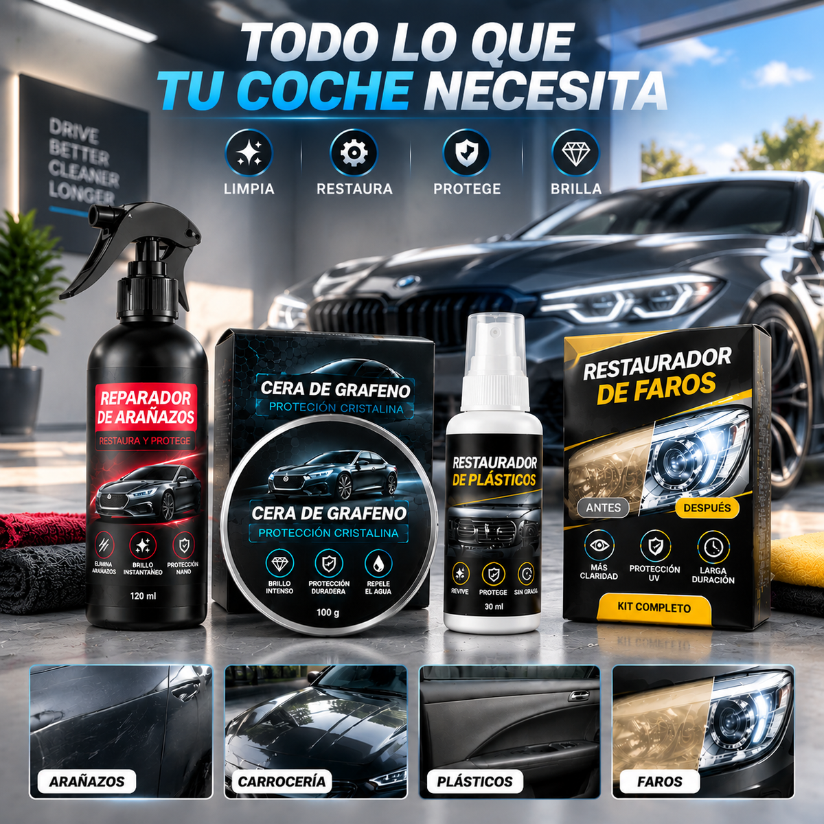 Kit Restauración Coche PRO™