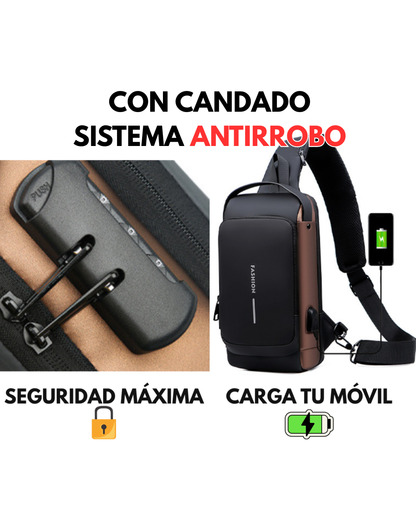 FORTIBAG™ - Bolso cruzado antirrobo