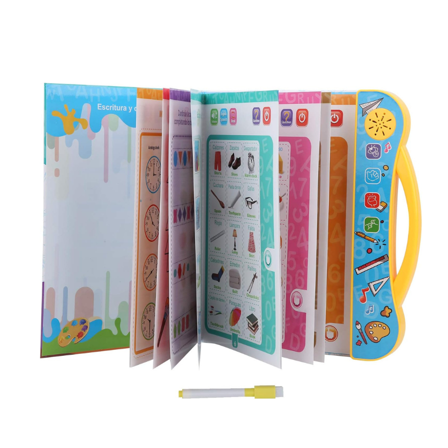 Libro interactivo de lectura con audio