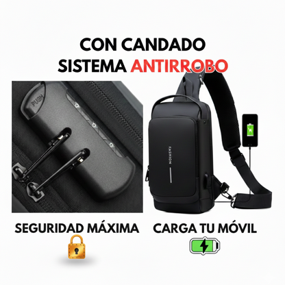 FORTIBAG™ - Bolso cruzado antirrobo