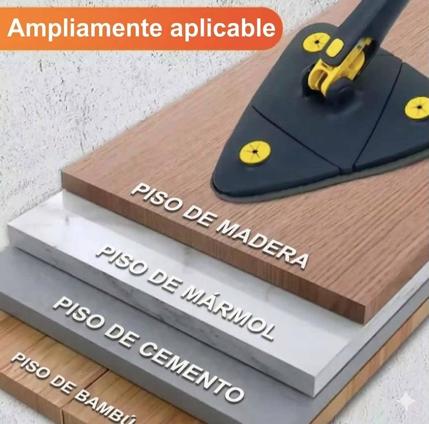 SpinClean PRO® - Fregona 360º autoescurrible