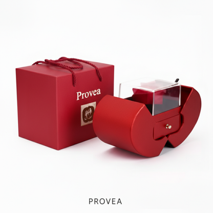 LuxeRose - Caja de Regalo de Rosa Preservada