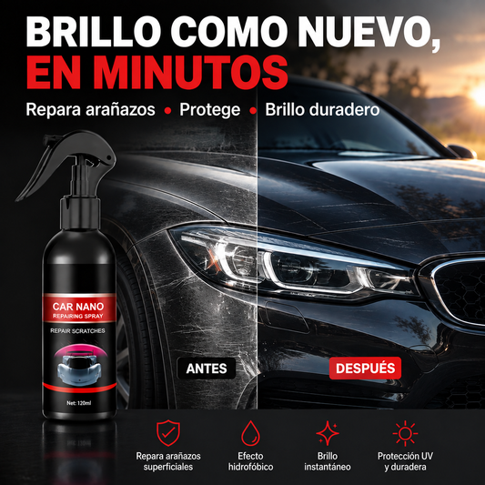 GlossArmor™ - Spray REPARACIÓN ARAÑAZOS 120ml